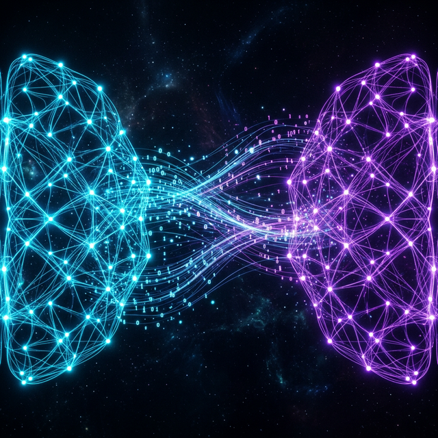 Abstract Generative AI Visualization